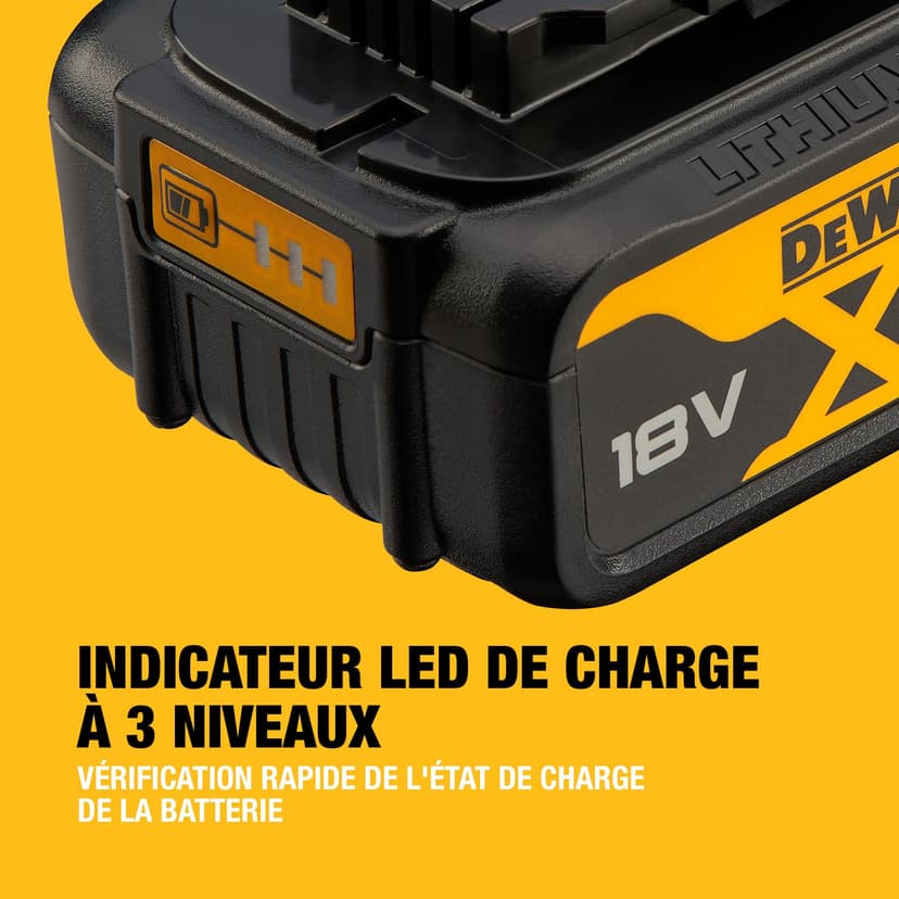 DEWALT 18V XR 4Ah Battery, DCB182-XJ - 6