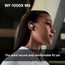 Sony WF-1000XM6 Flagship Wireless Noise Cancelling Earbuds, Bluetooth, In-ear Headphones, Signature Hi-Res Sound, Clear Calls, 10 band EQ, 24 Hr Battery NC On, IPX4, iOS & Android - Black - 6