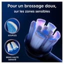 Oral-B iO Series Gentle Care Black, Original Replacement Round Brush Heads, Angled Bristles for Plaque Removal, Softest Brush Head, for Sensitive Gums, Designed for Oral-B iO Electric Toothbrushes, 10 - 3