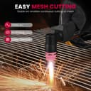 bestarc Plasma Cutter, Pilot Arc [Air Sensor Technology] 110/220V BTC500DP 10th Generation, 50Amps Screen Display Digital Plasma Cutting Machine (BTC500DP 10GEN 110/220V) - 6