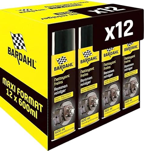 Bardahl Brake Cleaner Degreaser 600 ml (Pack of 12)