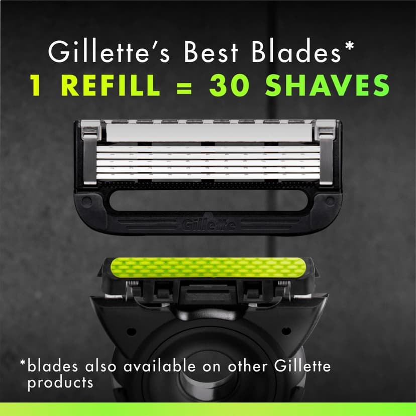 Gillette Labs Razor Blades Men, Pack of 16 Refills, Compatible with GilletteLabs with Exfoliating Bar and Heated Razor, Mens Shaving Blades - 3