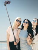 163.5CM Perche à Selfie, Trépied Smartphone, Extensible Selfie Stick Trépied de Téléphone avec Télécommandeet Support pour Téléphone Portable Compatible avec iPhone/Samsung/GoPro/Camera - 8