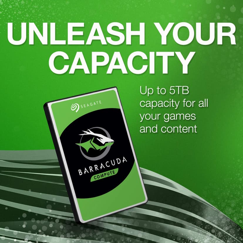 Seagate BarraCuda 1TB, Internal Hard Drive, 2.5 Inch , SATA, 6GB/s, 5.400 RPM, 128MB Cache for PC Laptop, FFP (ST1000LMZ48) - 4