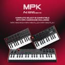 Akai Professional MPK Mini Plus - USB MIDI Keyboard Controller with 37 Mini Keys, 8 MPC Pads, Sequencer, MIDI/CV/Gate I/O, Music Production Software and Native Instruments Sound Package - 5