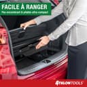 ATHLON TOOLS Sac de coffre pliable – Organiseur de coffre de voiture – Renforcé et stable – Avec patins antidérapants - 7