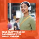 JBL Live 670 NC Wireless On-Ear Headphones with Noise-Cancelling Technology and 65-Hour Battery Life, Black - 7