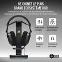 Corsair HS80 RGB USB Casque Gaming Premium avec Dolby Son Surround 7.1 (Microphone de Qualité Adaptée à La Diffusion, Tissu Microfibre Respirant, Audio Haute-Fidélité, Construction Durable) Carbone - 6