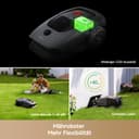 MOVA 1000 Robotic Lawnmower, UltraView Wireless Installation and Accurate Mapping up to 1000 m², smart Obstacle Avoidance, app Control, Improved Off-Road Wheels, U-Shaped Mowing, Fast Charging - 9