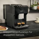 Coffee machine EQ500 classic claver lacquer black, black, water tank - 3