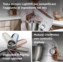 Kenwood Titanium Chef Baker KVC65.001WH Kitchen Processor with Integrated Scales 1200 W + 3-Piece Pastry Set, Spatula and Splash Guard White - 4