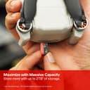 SANDISK Extreme PRO microSDXC 128GB, UHS-I + SD Adapter (up to 250MB/s read, 120MB/s write speed, 5K, 3K, 4K UHD, C10, V30, U3, A2) For Action Cams, Drones, Android devices, Laptops - 4