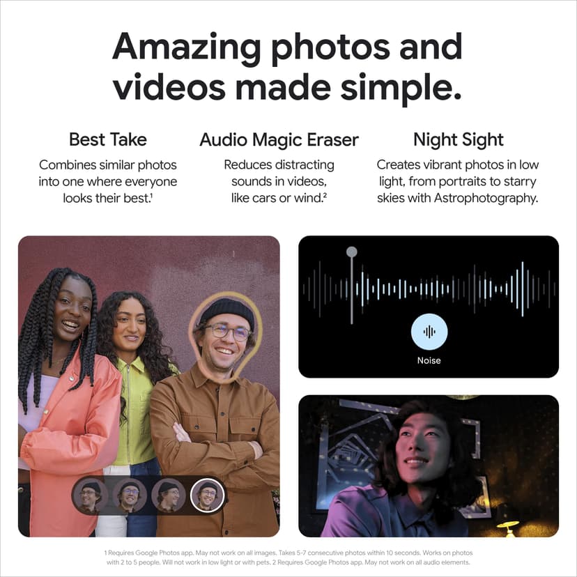 Google Pixel 8a Smartphone Android 6.1" SIM Free 5G 8GB RAM 128GB Blue - 4