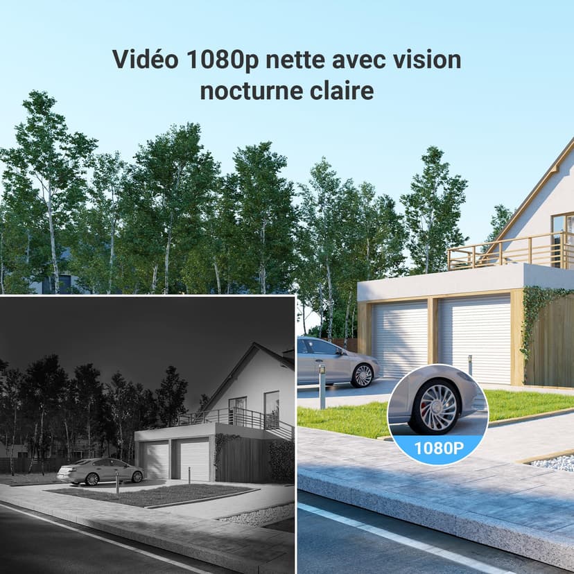 EZVIZ CP5 Visiophone connecté WiFi, Résolution 1080P, Moniteur Tactile Couleur 7", Portier vidéo à installation 2 Fils, Déverrouillage à Distance, Audio Bidirectionnel, Vision Nocturne, Design Compact - 4