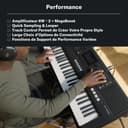 YAMAHA PSR-E483 Keyboard - Modern Portable Keyboard with 61 Touch Sensitive Keys, 860 Voices with 15 Super Articulation Lite, 345 Styles, Powerful Speaker and USB-C - Black - 7