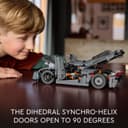 LEGO Technic Koenigsegg Jesko Absolut Grey Hypercar, Race Car Building Toy Set for Boys, Girls & Kids Aged 10 Plus, Buildable Vehicle Model Kit, Introduction to Engineering, Birthday Gift Idea 42173 - 5
