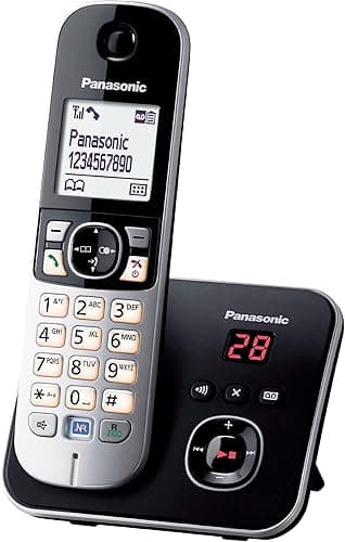 TELEPHONE FIXE PANASONIC TELEPHONE DECT Noir