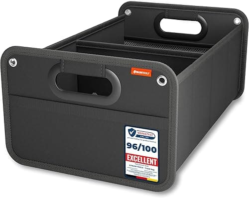 ATHLON TOOLS Foldable boot bag - Organiser, box - Reinforced, stable - Fastening strips