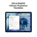Apple iPad Air 11 Pouces (M4) : Écran Liquid Retina, 128 Go, Caméras Avant/arrière 12 MP, Wi‑FI 7 avec Apple N1, Touch ID, Autonomie d’Une journée – Gris sidéral - 3