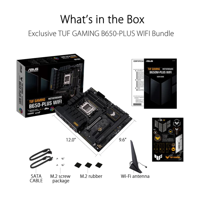 MB AMD B650 TUF GAMING WIFI D5 ATX - 6