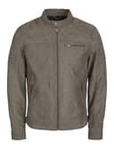 JACK & JONES Men's Jjerocky Jacket Noos Faux Leather Jacket, Falcon Fake Suede, XXL - 1