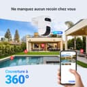 EZVIZ 3MP+3MP Caméra Surveillance WiFi Extérieure à Double Objectif, 360° PTZ Camera, Suivi Auto, Détection de Forme Humaine/Véhicule,Défense Active,Vision Nocturne Couleur 40M, C9c 2K Dual - 4