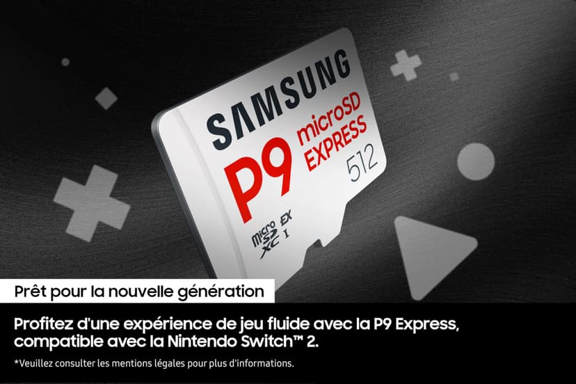 Samsung P9 Express microSD-Express 512 Go, Carte mémoire pour Console de Jeux, Vitesses de Lecture/écriture jusqu'à 800 Mo/s, pour vidéo 4K UHD et appareils Photo, MB-MK256T/WW - 5