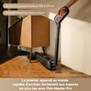 MOVA M50 Ultra Wet/Dry Vacuum Cleaner with Three Piece Coverage, 22,000Pa, 0 Space, Robot Arm, World's First Foldable, Extendable Handle, Smart Forward/Reverse Sliding Power System - 4