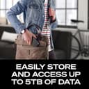 Seagate Portable Drive 1TB, External Hard Drive, Dark Grey, for PC Laptop and Mac, Data Rescue Services, Amazon Exclusive (STGX1000400) - 5