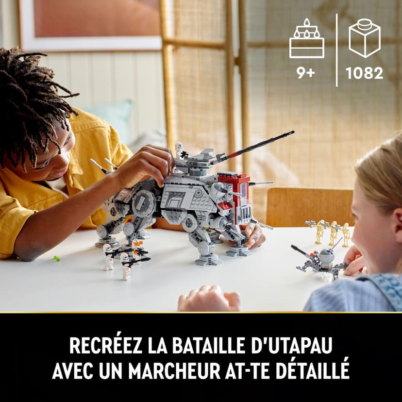 LEGO Star Wars 75337 AT-TE Walker Building Toy with 3 212th Clone Trooper Minifigures, plus Dwarf Spider & Battle Droid Figures - Gift for 9+ Year Old Boys & Revenge of the Sith Fans - 2