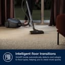 Electrolux Pure D8, Commandes à Distance, Aspirateur Traineau avec Sac, Ultra Silencieux, 57dB, Puissance Automatique Intelligente, Poignée avec Commandes et Affichage LED, PD82-8DB, Bleu Denim - 8