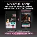 PURINA PRO PLAN | Sensitive Skin | Croquettes complètes pour chien de petite taille | Favorise une peau saine et un pelage brillant | Au Saumon | Croquettes | Sac 3 Kg - 2