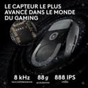 Logitech G PRO X SUPERLIGHT 2 DEX LIGHTSPEED, souris gaming sans fil, Est Europe Version, légère, 60 g, 5 boutons programmables, capteur 44k DPI, 8K Polling, USB-C, PC/Mac - Noir - 4