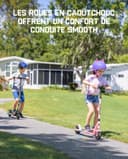FanttikRide C9 Pro Trottinette Electrique Enfants 6-12 Ans, Lumières Arc-en-Ciel, Vitesses 8/13/16 km/h, Écran LED, Pliable, Hauteur Réglable, Autonomie 8 km, Seulement 6,4 kg, Noir - 6
