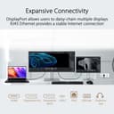 ASUS ProArt Display PA34VCNV Curved Professional Monitor, 34.1", IPS, 21:9 3440x1440, 3800R, 100% sRGB/Rec709, E<2, Calman Verified, USB C Docking PD96W, RJ45, Ergonomic Stand, Green Sustainability - 5