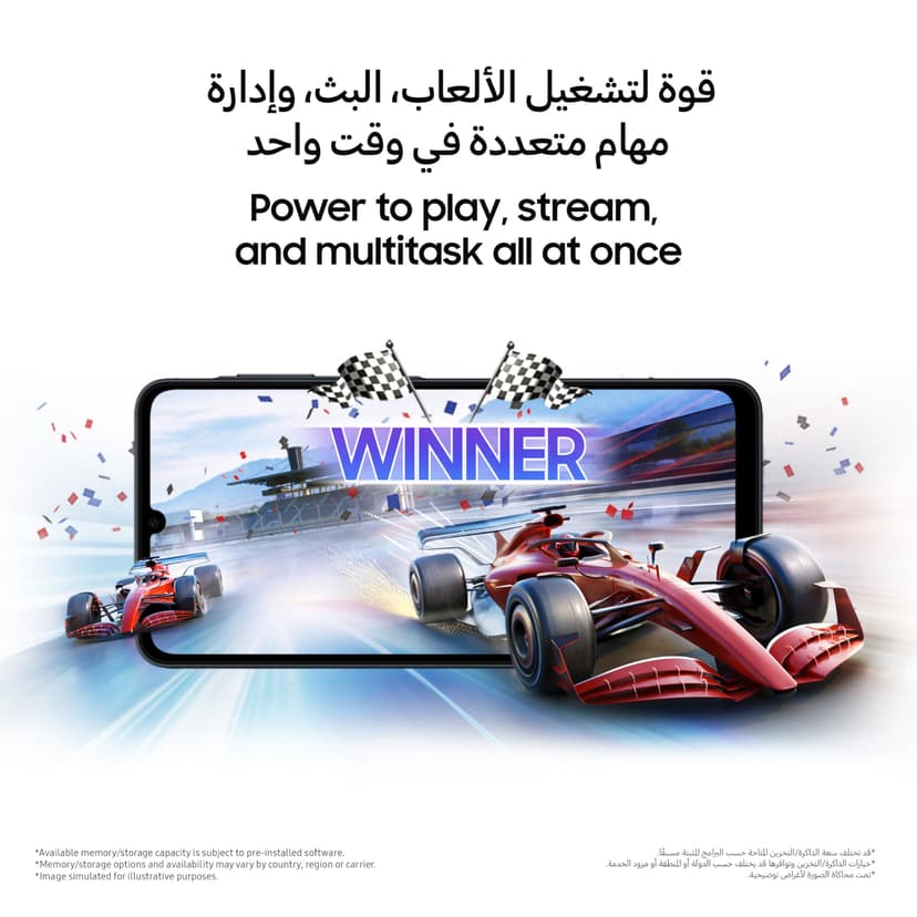 Samsung Galaxy A07 LTE, Android Smartphone, 64GB Storage, 4GB RAM, Green, 6x OS Upgrades, Large Display, 6nm Processor (KSA Version) - 6