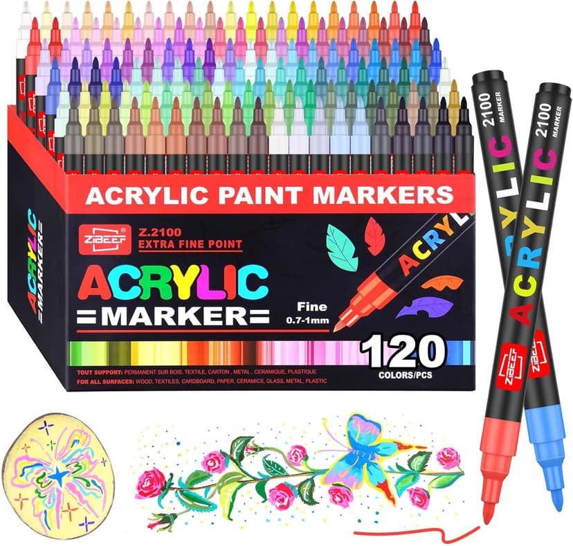 Laconile acrylic paint pens (240) - 1