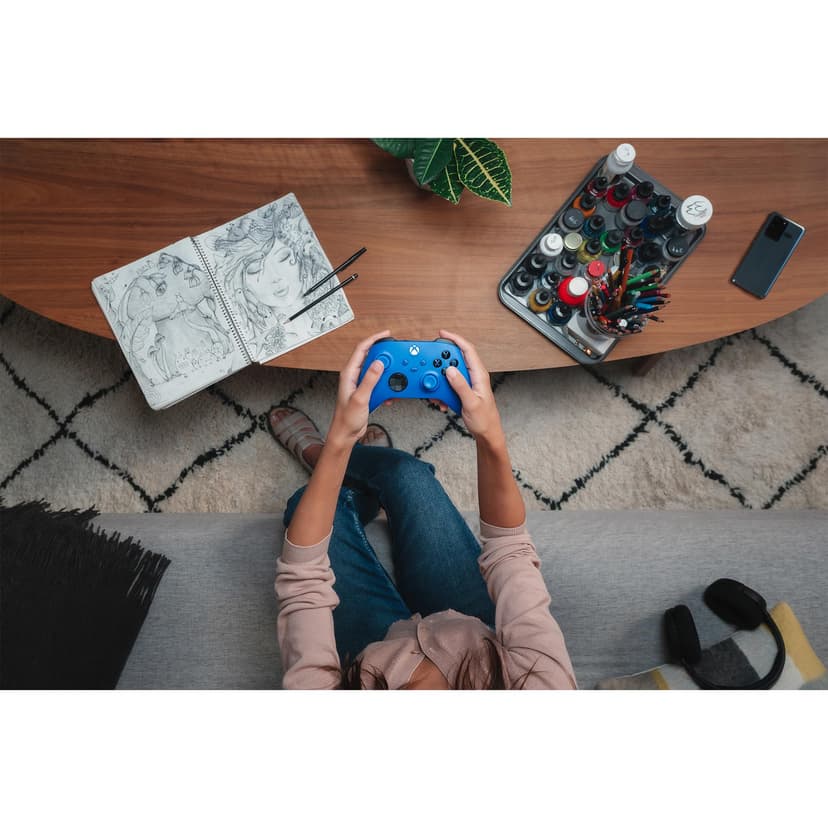 Xbox Wireless Controller – Shock Blue Series X|S, One, and Windows Devices - 7