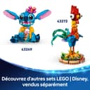 LEGO | Disney Lilo and Stitch Beach House Building Toy with 6 Rooms, Rooftop Observatory, a Spaceship and 5 Minifigures - Birthday Gift for 9+ Year Old Girls, Boys & Fans - 43268 - 7