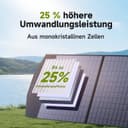 ALLPOWERS Panneau Solaire Pliable de 200W,Chargeur Portable,Avec Sortie MC-4,Kit de chargement pour Générateur,Camping,Camping-car,Alimentation de secours - 3