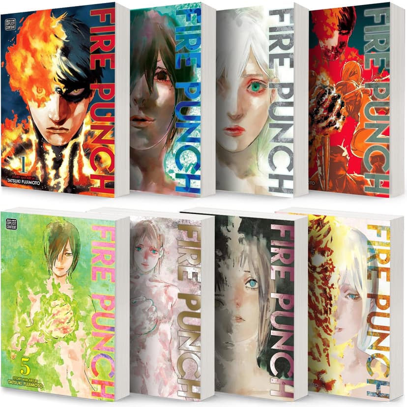 Série Fire Punch : Volume 1-8 Collection 8 livres par Tat… - 1