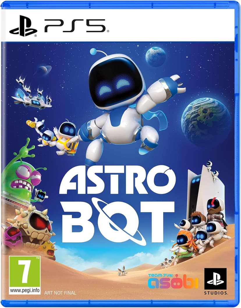 Sony, Astro Bot PS5, Jeu Plateforme-Aventure, Édition Standard, Version Physique avec CD, En Français, 1 joueur, PEGI 7, Pour PlayStation 5 - 1