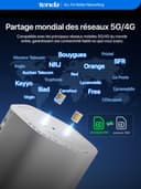 Tenda 5G06 Routeur 5G Carte SIM Double SIM, Box 5G/4G LTE, Wi-FI 6 AX3000, Port 2,5 Gigabit, Jusqu’à 4,67 Gbit/s pour Maison/Bureau/Camping-Car, WPA3, Mesh WiFi+, Plug & Play - 9