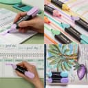 Schneider Job 150 Pastel Highlighters Recycled Plastic Awarded with The Blue Angel Pack of 8 Assorted Colours - 3