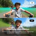 Insta360 GO 3S 64GB Arctic White - 4K Tiny Portable Vlogging Camera, Hands-Free POVs, Mount Anywhere, Stabilization, 140 Min Battery Life, 10m Waterproof, AI Editing, For Vlog, Travel, Outdoor - 5