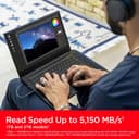 SanDisk Extreme 1TB M.2 NVMe SSD, Internal SSD, PCIe Gen4, up to 5150 MB/s read speeds, M.2 2280, nCache Technologie, 5 Year Warranty - 2