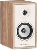 Triangle - BOREA BR02 Hi-Fi Bookshelf Speaker - Admissible Power 80W - Output 89 dB/W/m - Versatile Music and Home Cinema - 176 x 310 x 274 mm - Light Oak (Pair) - 2