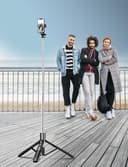 163.5CM Perche à Selfie, Trépied Smartphone, Extensible Selfie Stick Trépied de Téléphone avec Télécommandeet Support pour Téléphone Portable Compatible avec iPhone/Samsung/GoPro/Camera - 9