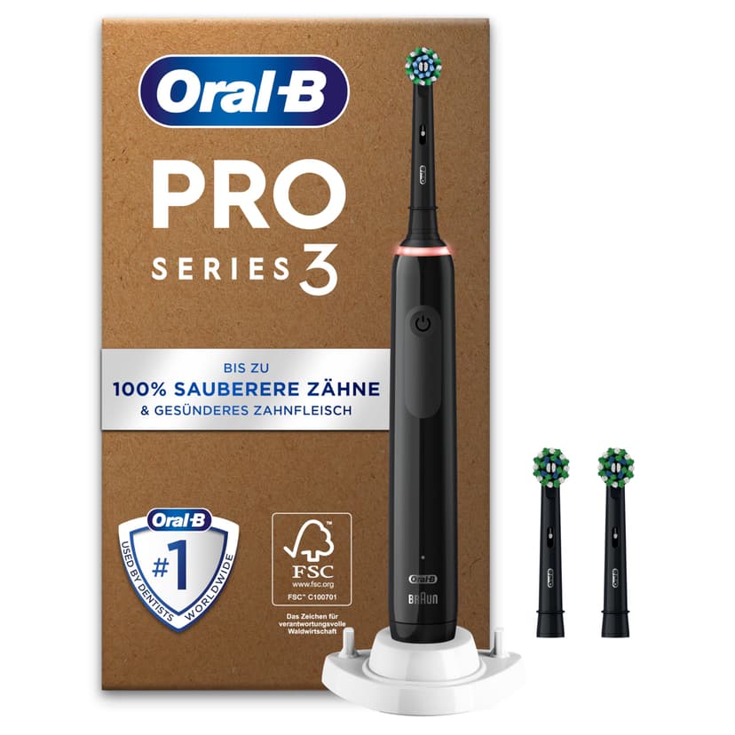 Oral-B Pro Series 3 Electric Toothbrush Black - 1
