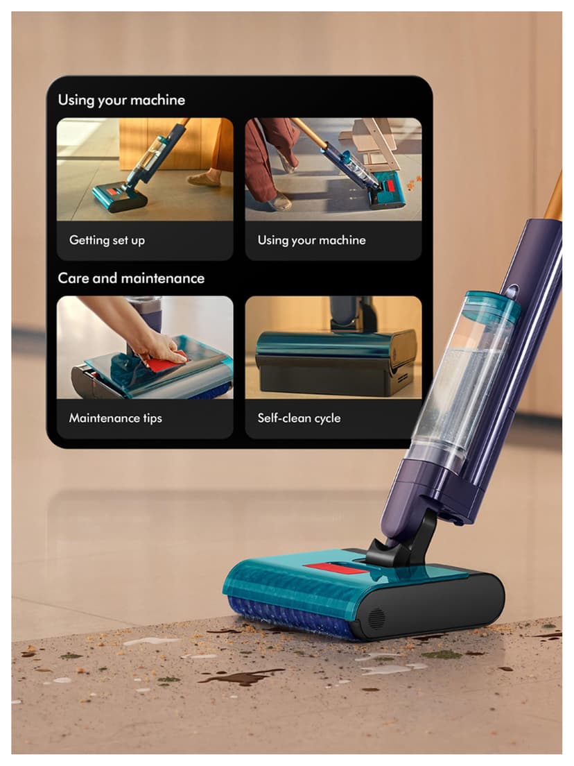 Dyson Hygienic cleaning and washing - 2